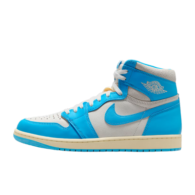 Mens Jordan 1 Retro Hi OG UNC Lost & Found Shoe