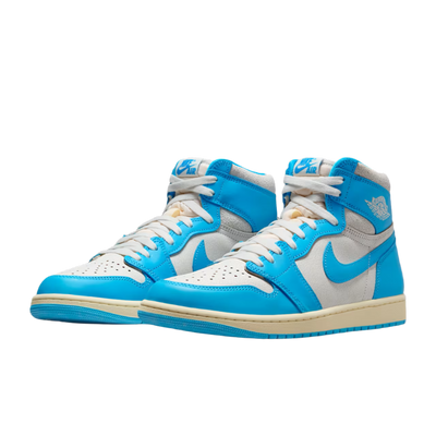 Mens Jordan 1 Retro Hi OG UNC Lost & Found Shoe
