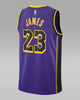 Mens Los Angeles Lakers Lebron James Swingman Statment Replica Jersey