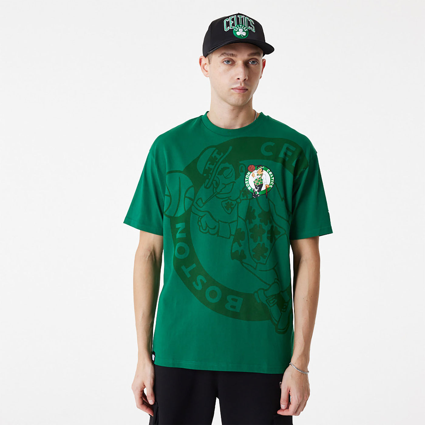 Mens Boston Celtics NBA Logo T-Shirt