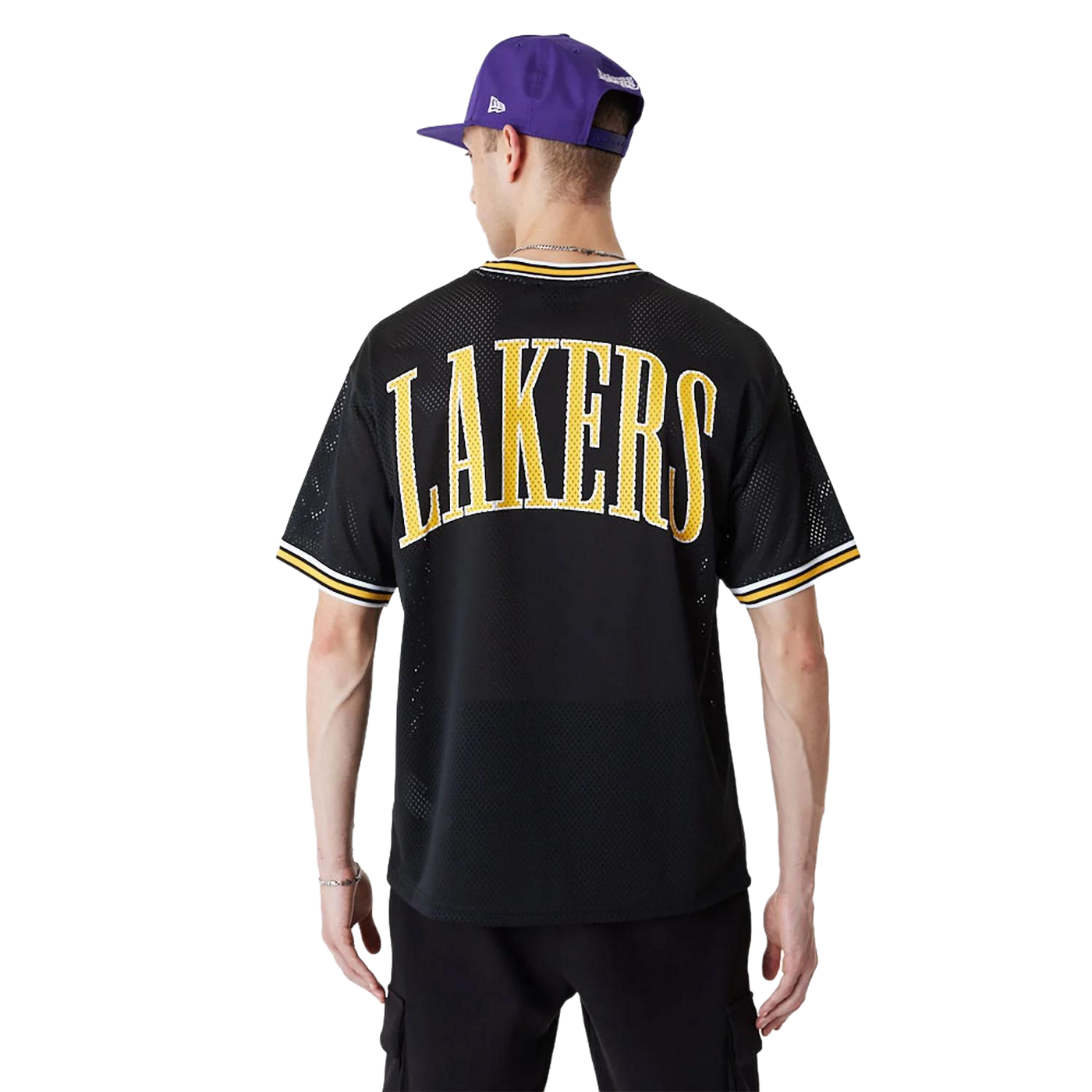 Mens Los Angeles Lakers Mesh T-Shirt