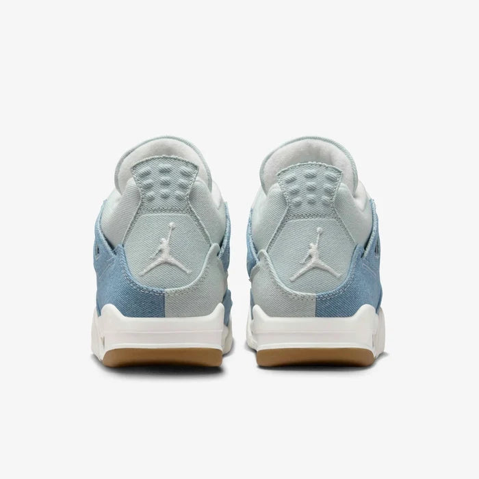 Womens Air Jordan 4 Retro Tex Denim Shoe
