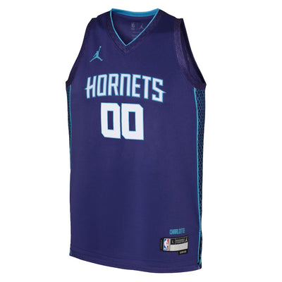 Boys Charlotte Hornets Blank Statement Swingman Replica Jersey