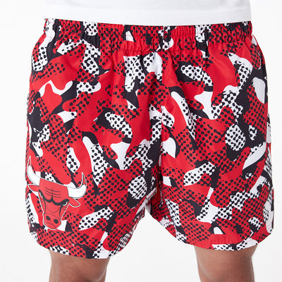 Mens Chicago Bulls Team All Over Print Shorts