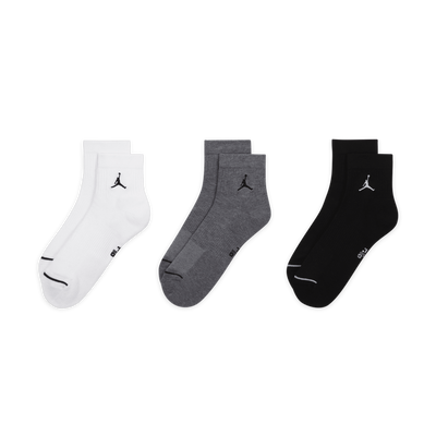 3 Pack Jordan Everyday Cushioned Ankle Socks