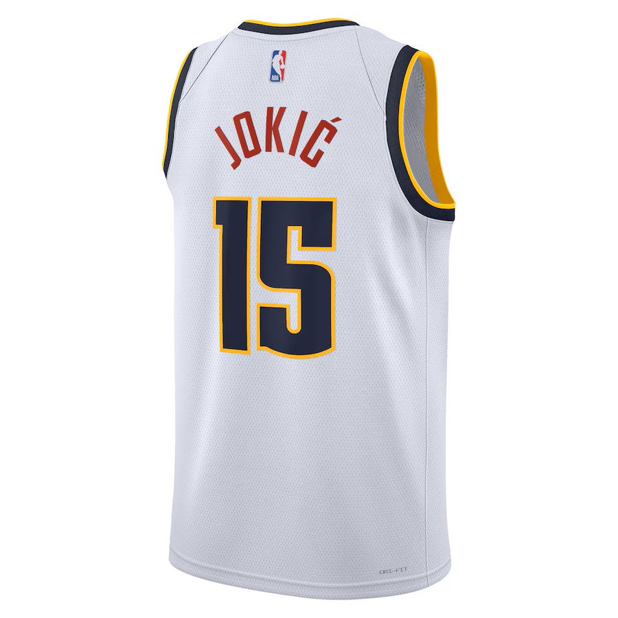 Mens Denver Nuggets Nikola Jokic Association Replica Jersey