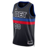 Mens Detroit Pistons Blank Statement Replica Jersey