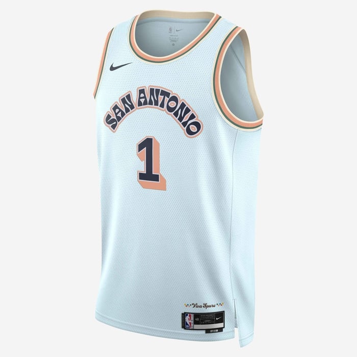 Mens San Antonio Spurs Wembanyama CE 24 Jersey