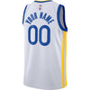 Mens Golden State Warriors Swingman Replica Custom Jersey