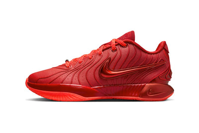 Mens Lebron XXI Red Basketball Shoe