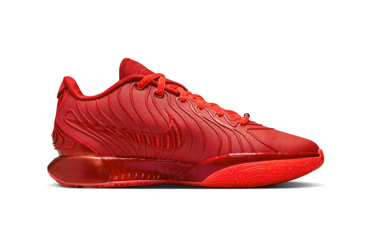 Mens Lebron XXI Red Basketball Shoe