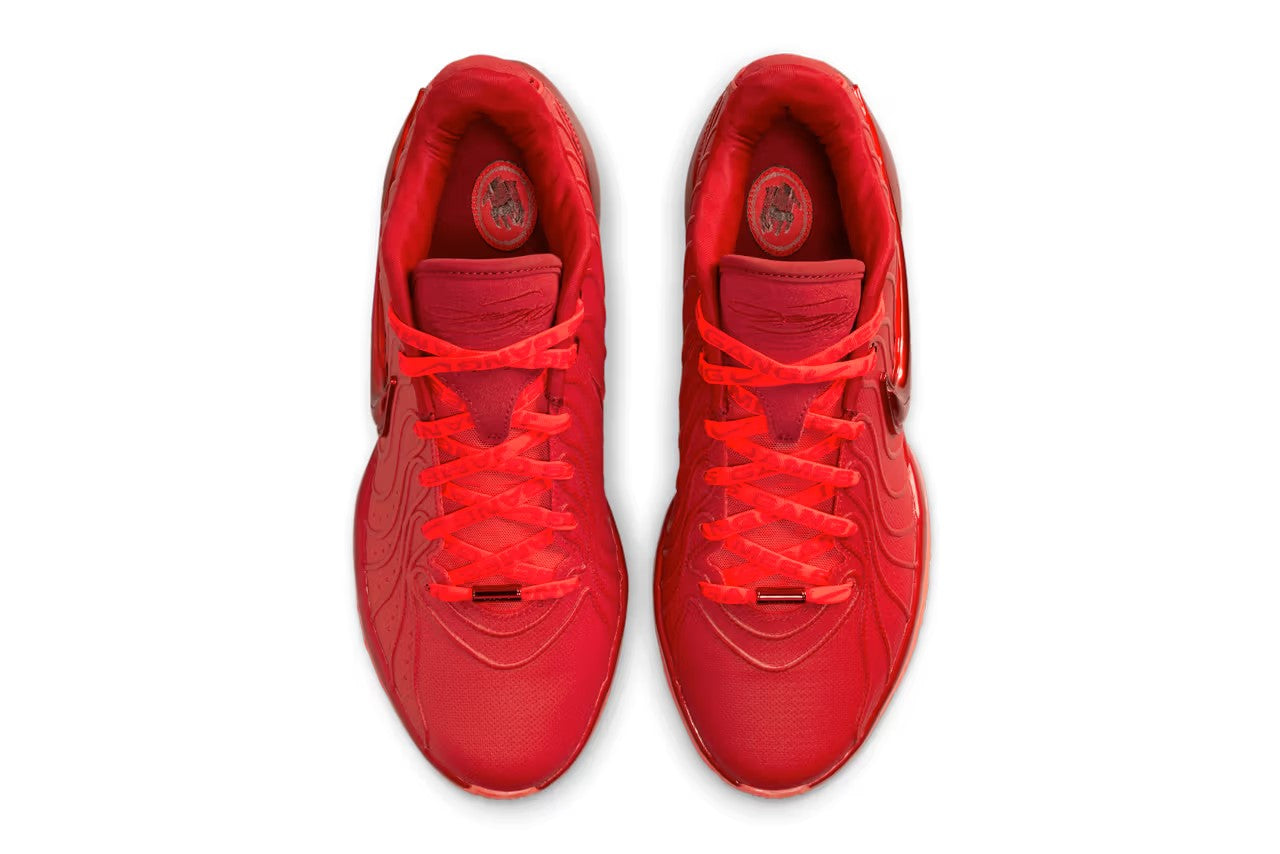 Mens Lebron XXI Red Basketball Shoe