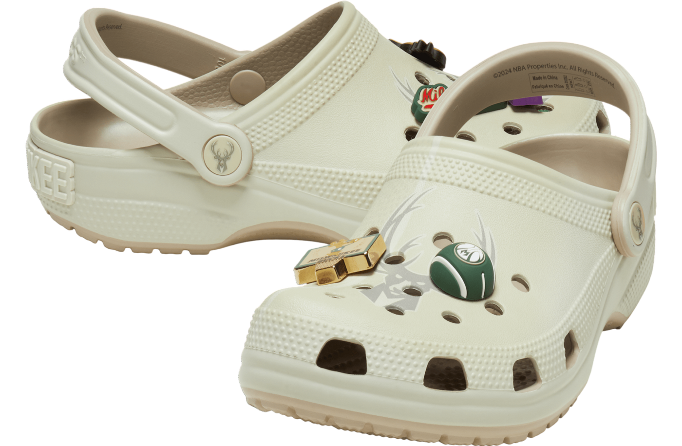 NBA Milwaukee Bucks Elevated Classic Clog