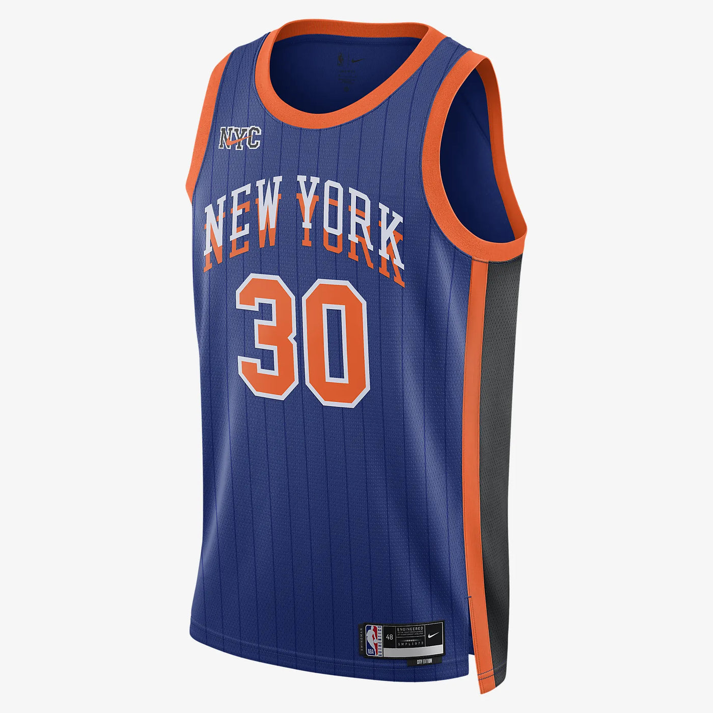 Mens New York Knicks Julius Randle Swingman City Edition Replica Jersey