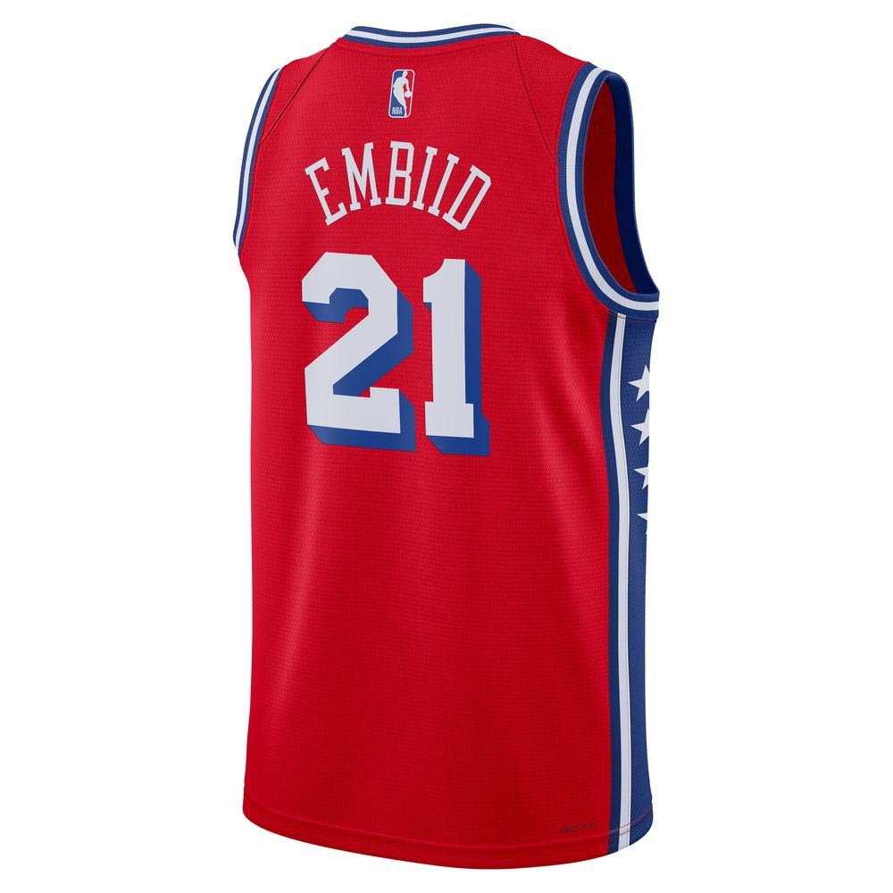 Mens Philadelphia 76Ers Joel Embiid Statement Replica Jersey