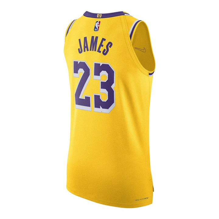 【値下げ】LeBron James Authentic Jersey Shop Mens Los Angeles Lakers Lebron James Icon Authentic Jersey