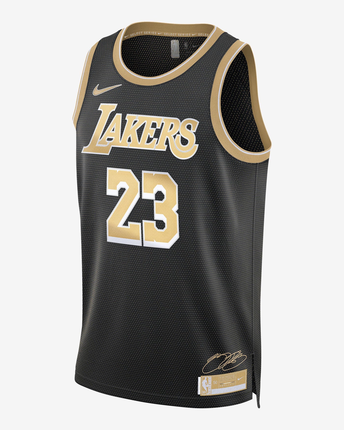 Mens Los Angeles Lakers Lebron James Select Replica Jersey