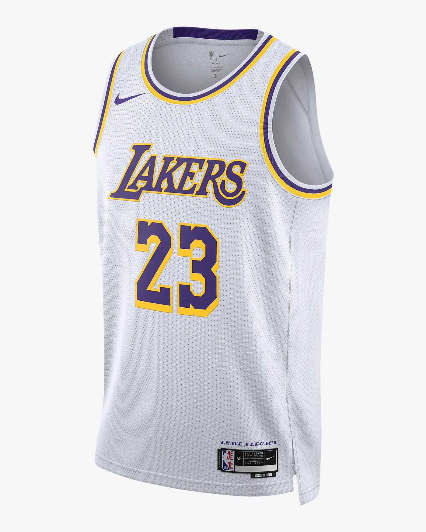 Mens Los Angeles Lakers Lebron James Swingman Replica Jersey