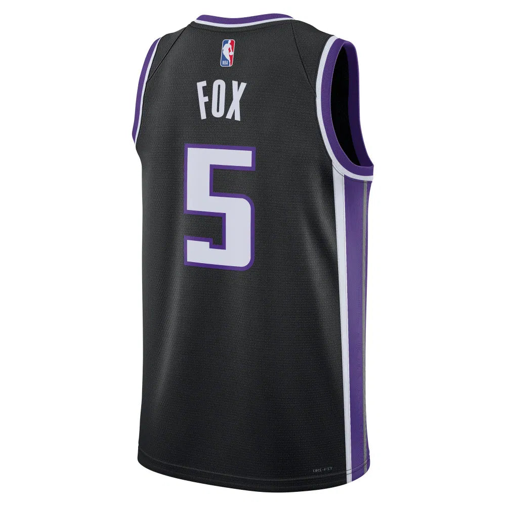 Mens Sacramento Kings Deaaron Fox Icon Replica Jersey