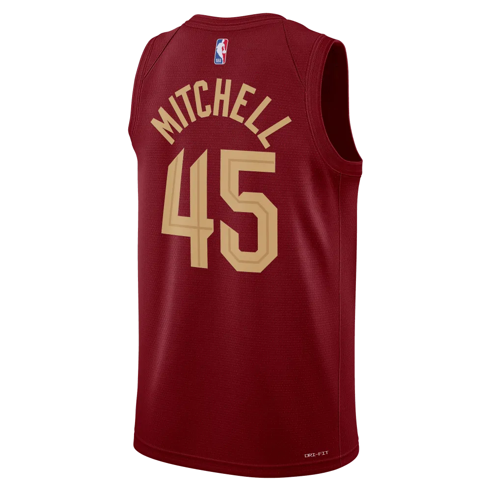 Mens Cleveland Cavaliers Mitchell Icon Replica Jersey