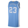 Mens UNC Michael Jordan Retro Road Limited Replica Jersey