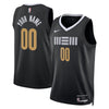 Boys Memphis Grizzlies City Edition Swingman Replica Custom Jersey