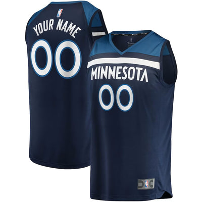 Boys Minn Timberwolves Icon Swingman Replica Custom Jersey