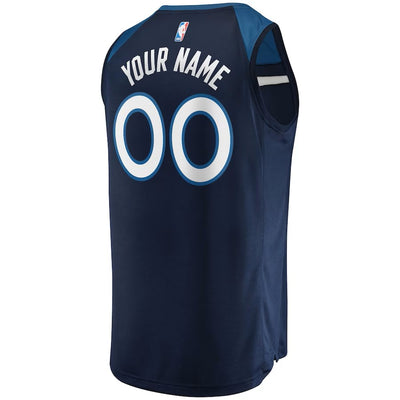 Boys Minn Timberwolves Icon Swingman Replica Custom Jersey