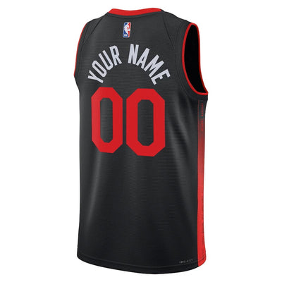 Boys Miami Heat City Edition Swingman Replica Custom Jersey