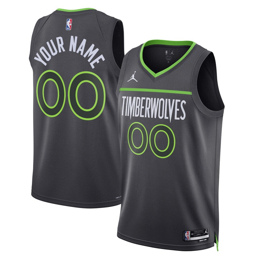 Mens Minnesota Timberwolves Statement Swingman Replica Custom Jersey