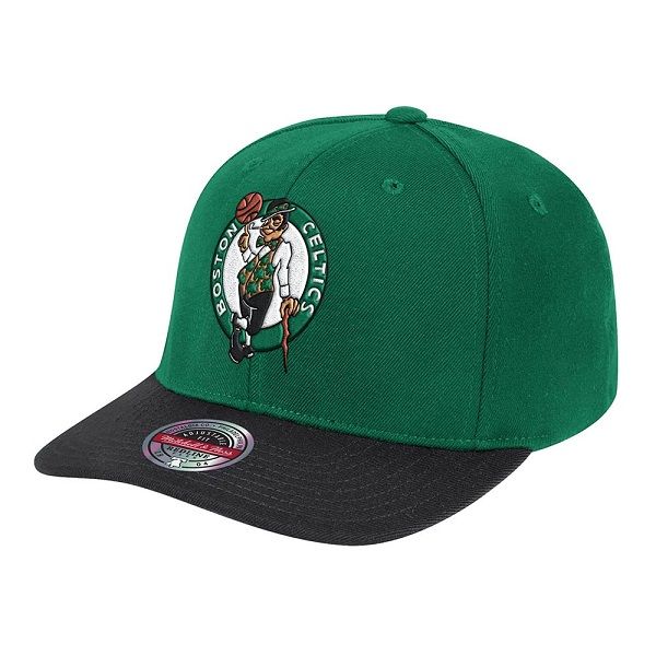 Boston Celtics Team 2 Tone Stretch Snapback Cap