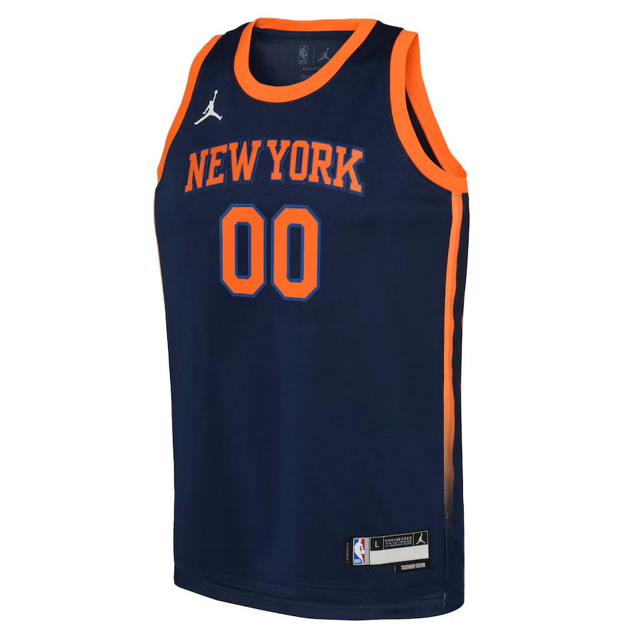 Boys New York Knicks Blank Statement Swingman Replica Jersey