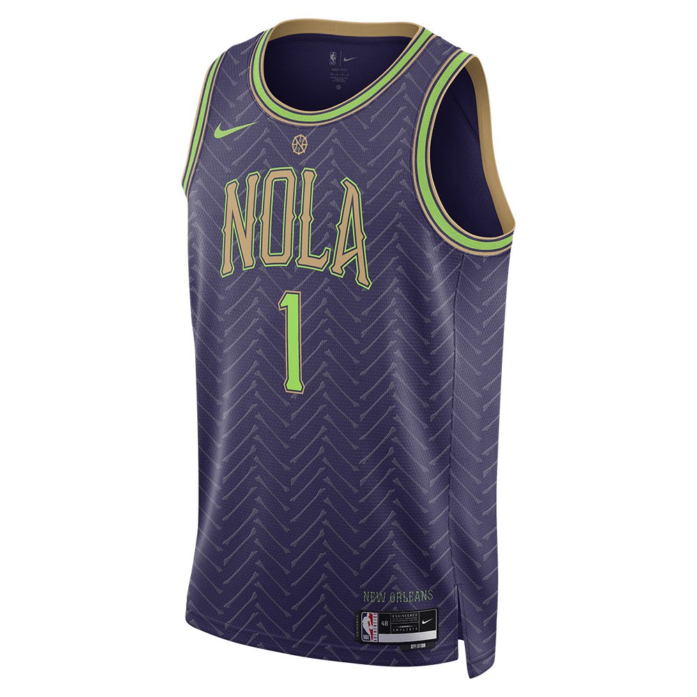 Mens New Orleans Pelicans Zion Williamson CE 24 Jersey