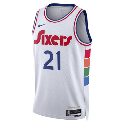 Mens Philadelphia 76Ers Joel Embiid CE 24 Jersey