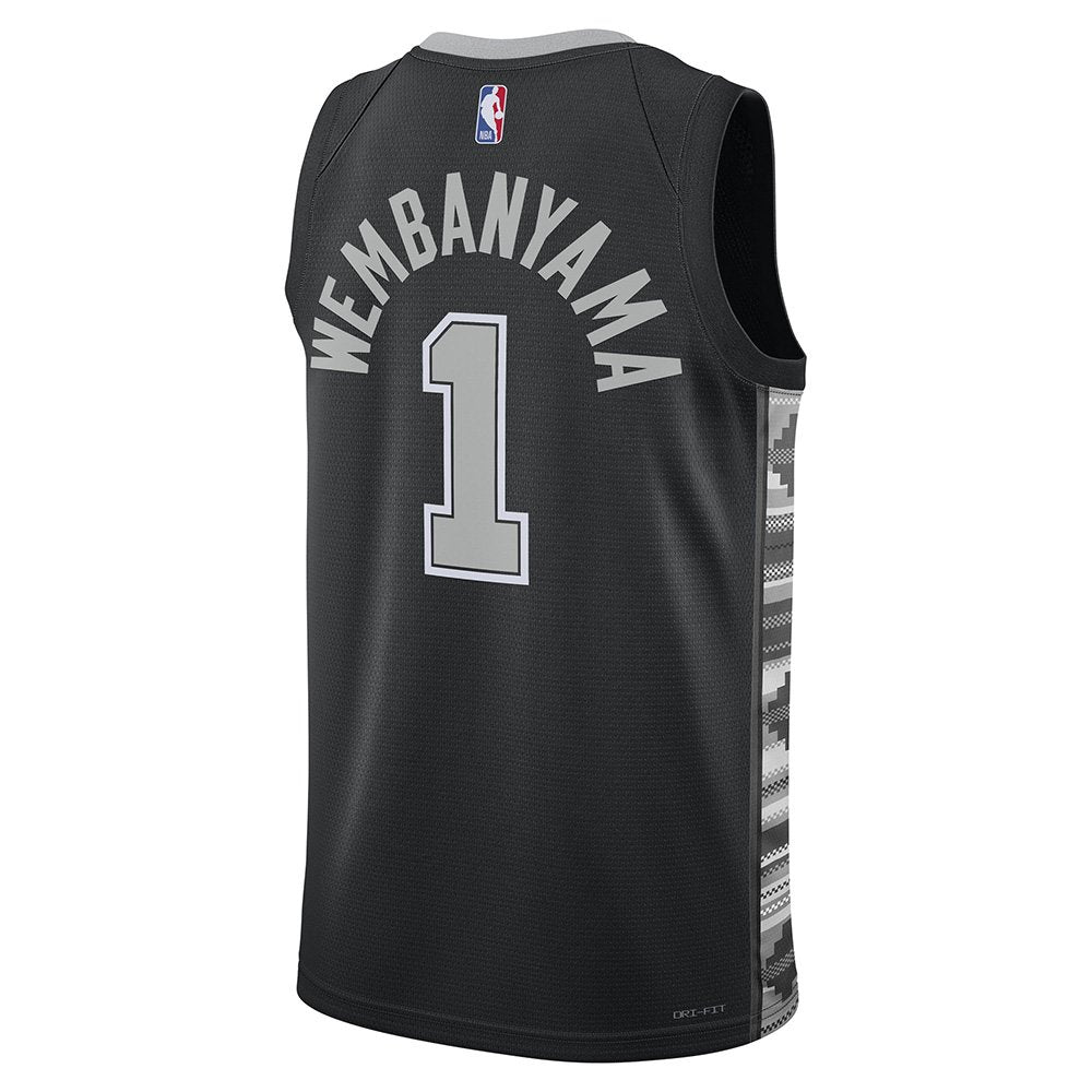 Mens San Antonio Spurs Wembanyama Statement Replica Jersey