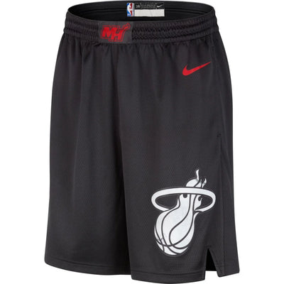 Mens Miami Heat Swingman City Edition Replica Shorts