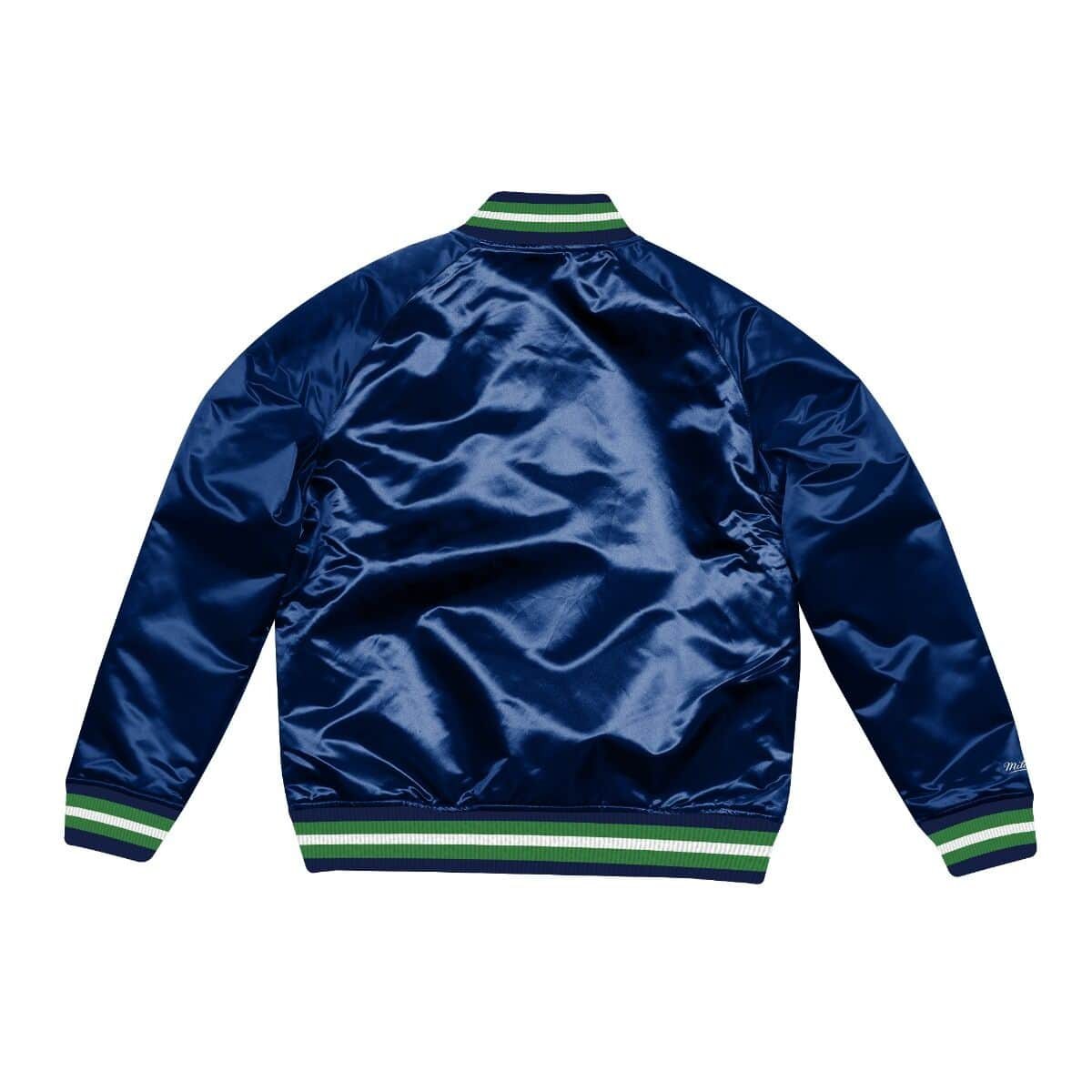 Mens Dallas Mavericks Lightweight Satin Jacket