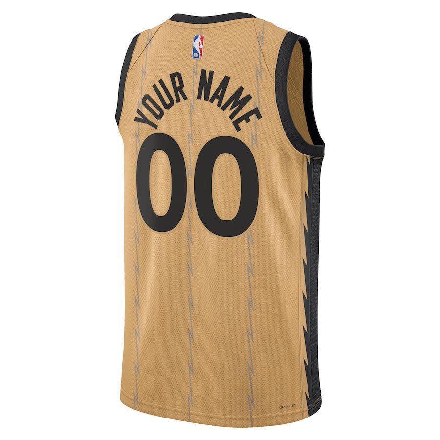 Boys Toronto Raptors City Edition Swingman Replica Custom Jersey