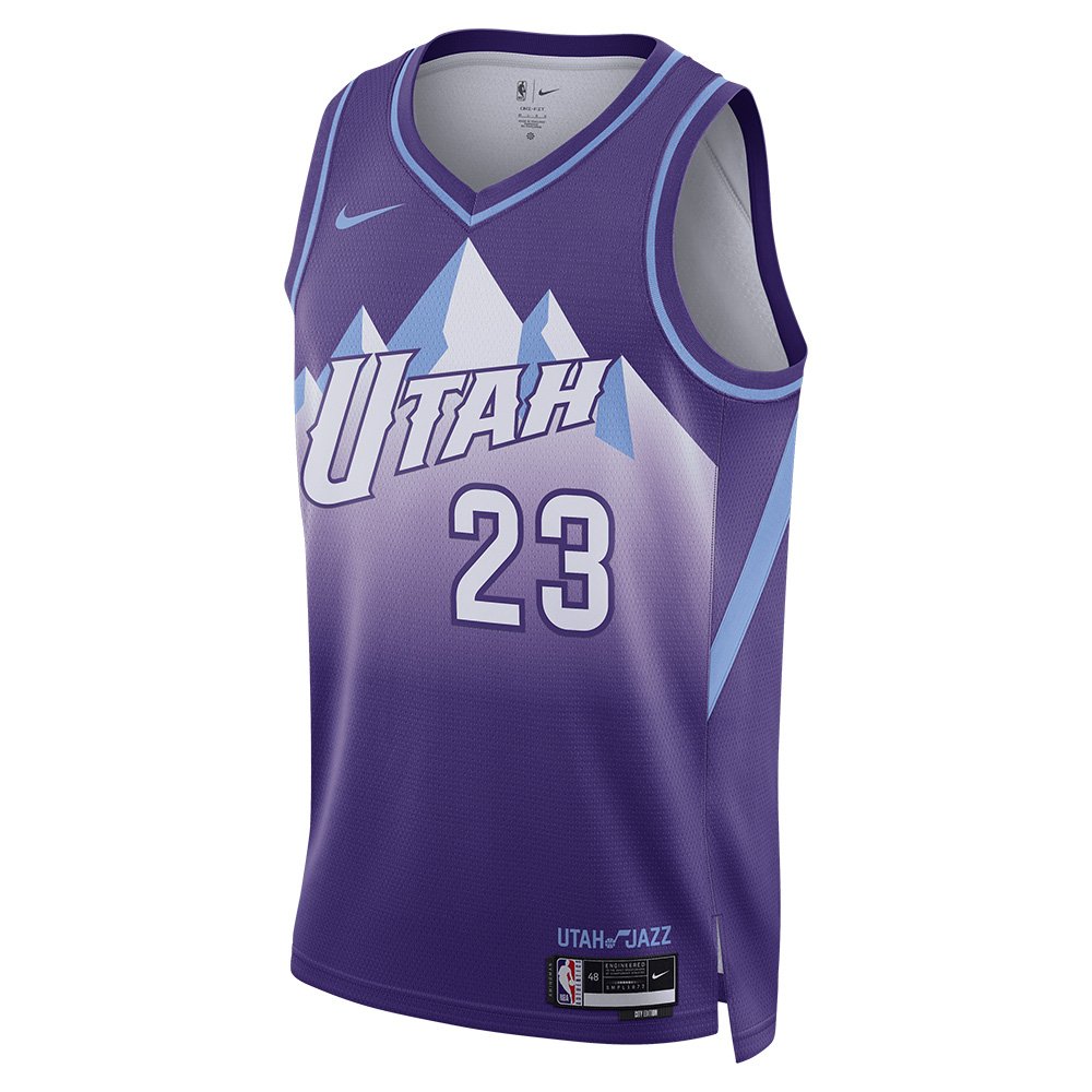 Mens Utah Jazz Lauri Markannen CE 24 Jersey