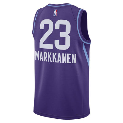 Mens Utah Jazz Lauri Markannen CE 24 Jersey