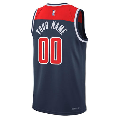 Mens Washington Wizards Swingman Statement Replica Custom Jersey