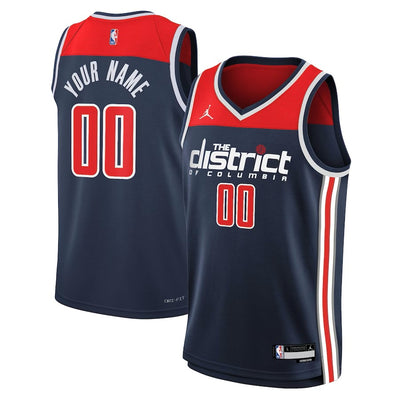 Mens Washington Wizards Swingman Statement Replica Custom Jersey