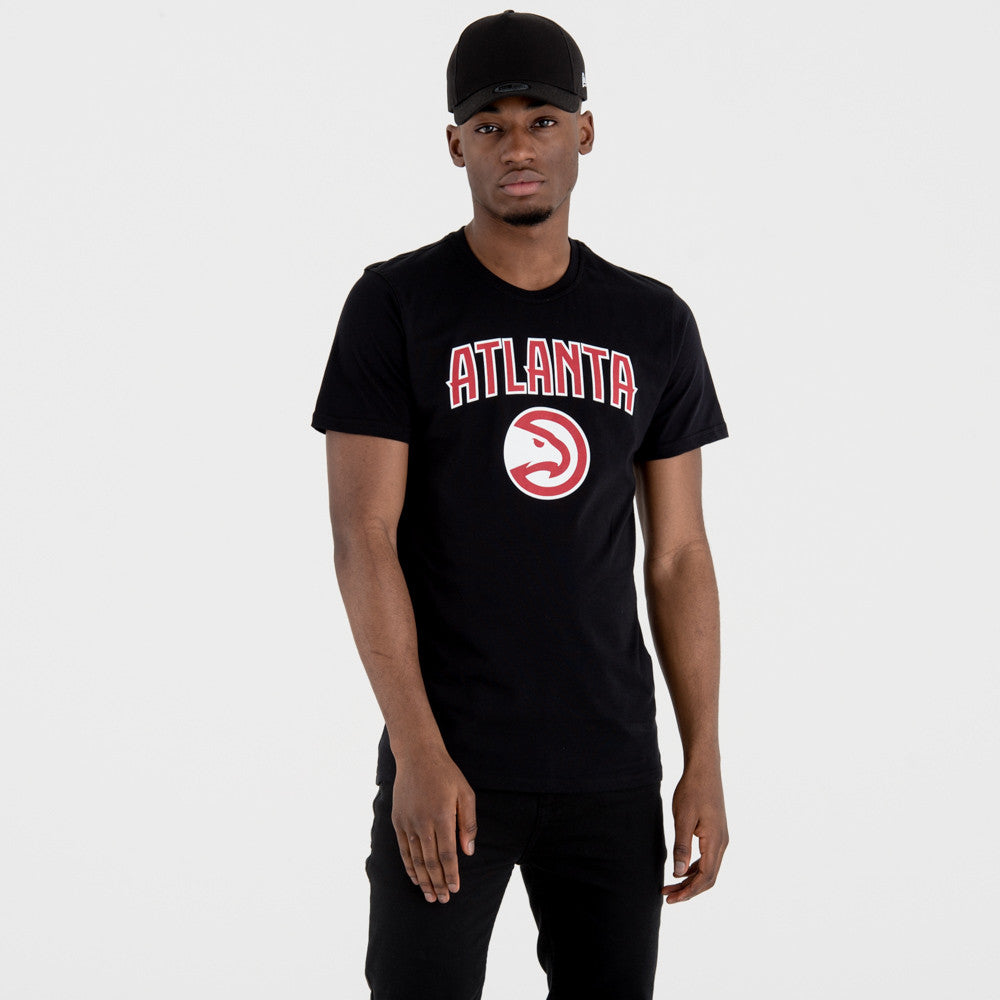 Mens Atlanta Hawks Team Logo Short Sleeve T-Shirt