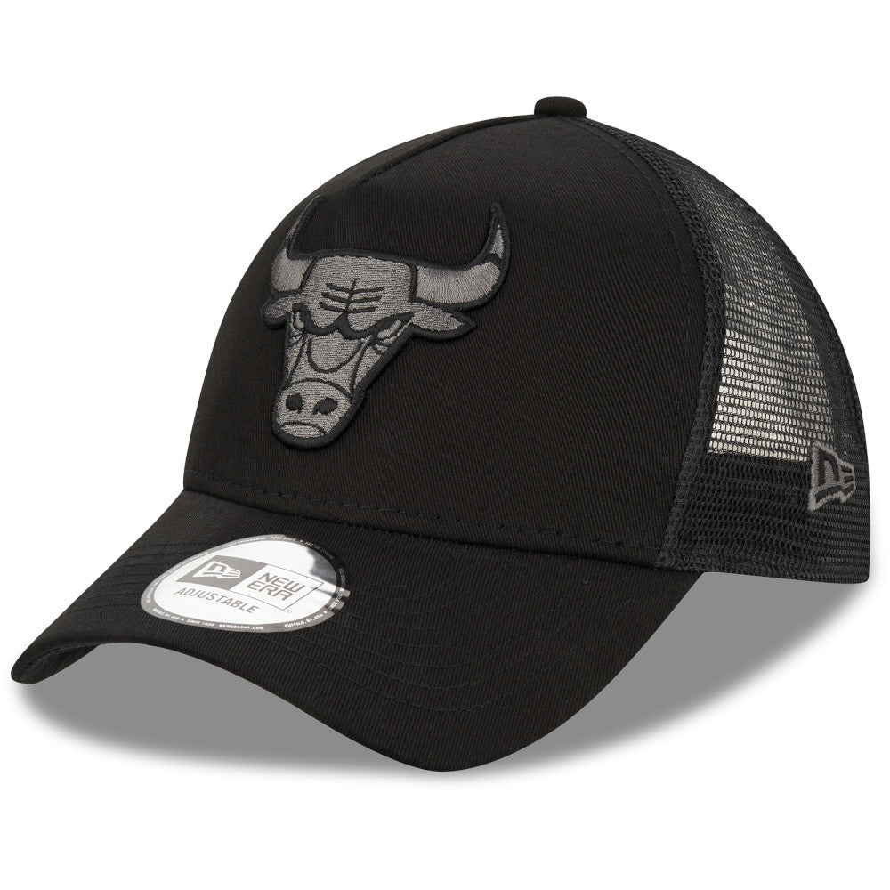 Chicago Bulls 9Forty Team Logo A-Frame Trucker Cap