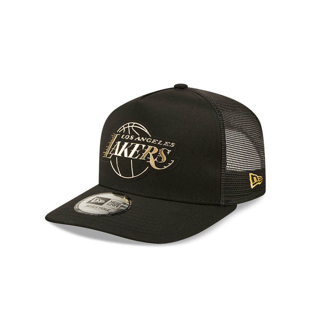 Los Angeles Lakers Foil Logo Trucker Cap