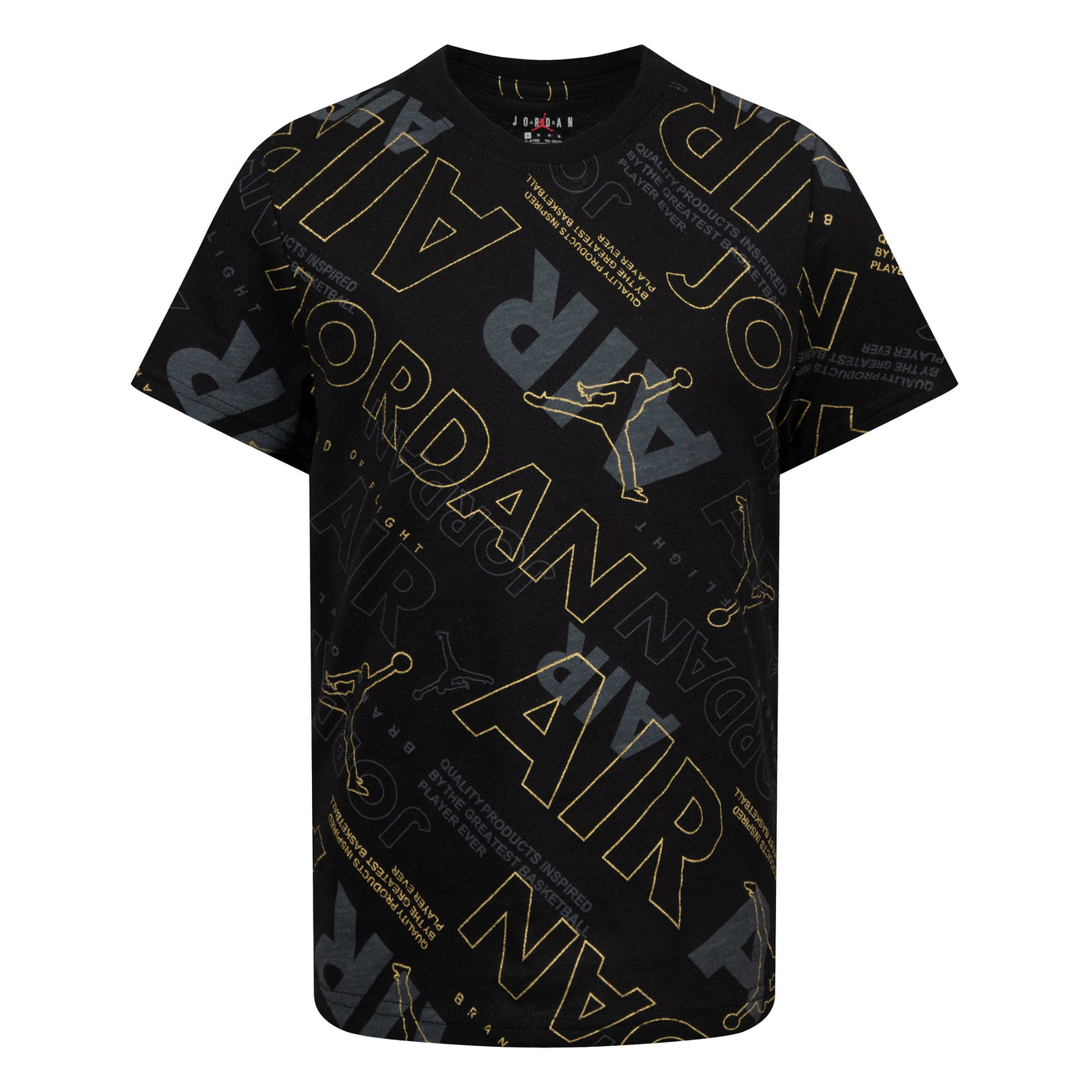 Kids Jordan Golden Flight Sleeve T-Shirt