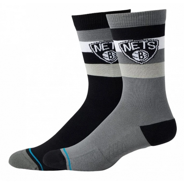 Brooklyn Nets Set Of 2 Socks
