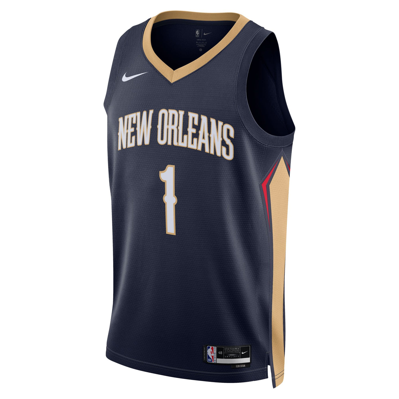 New Orleans Pelicans Zion Williamson Icon Edtion Jersey