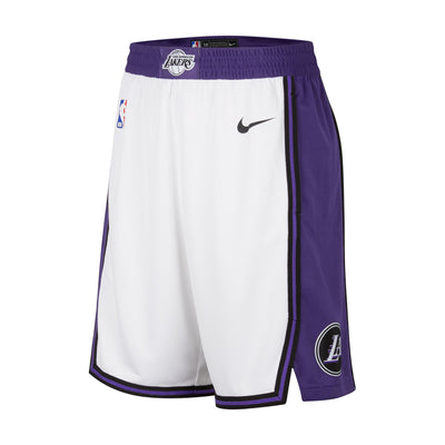 Mens Los Angeles Lakers Swingman City Edition Short