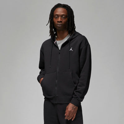 Mens Jumpman Essential Fleece Full Zip Hoodie